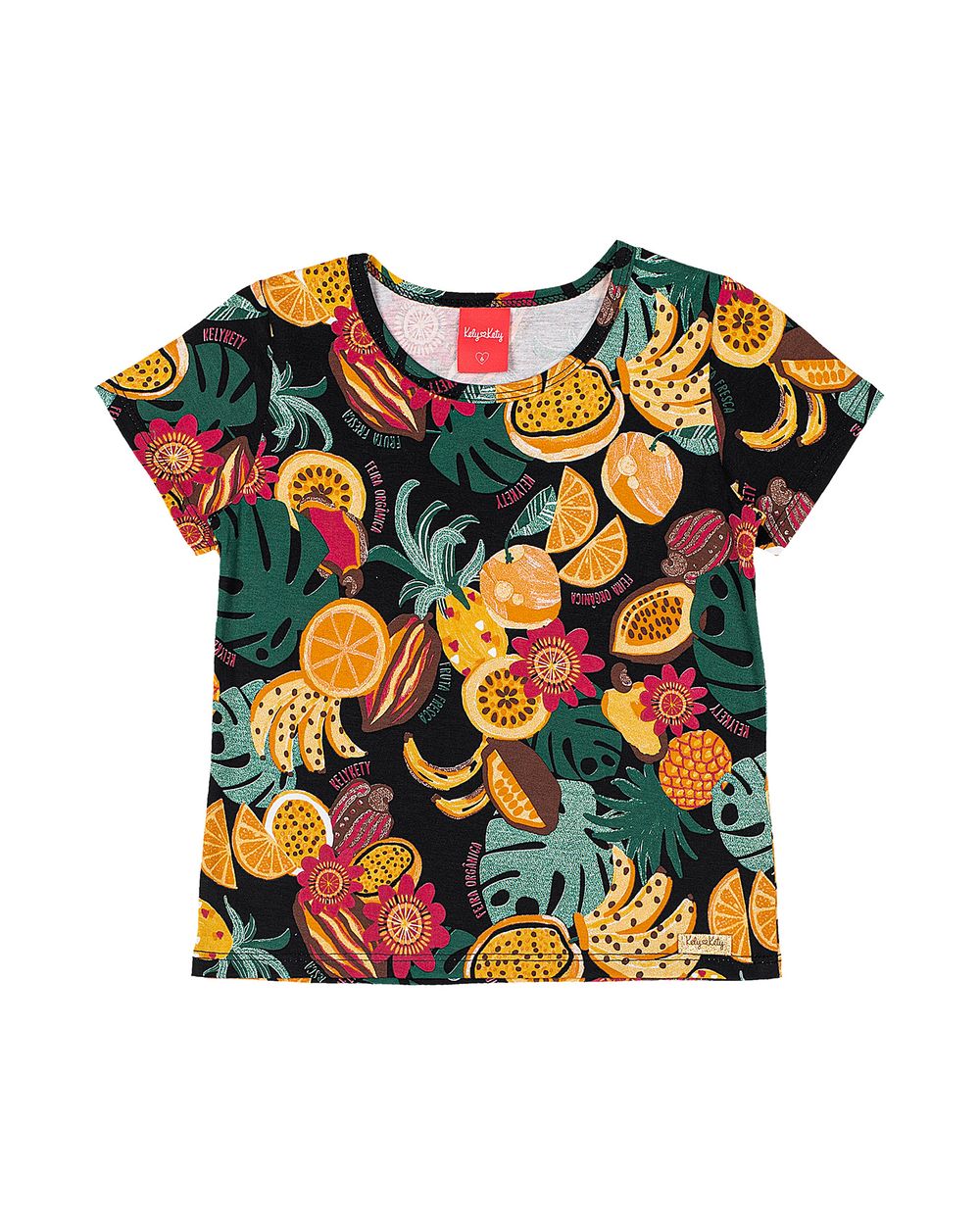 Blusa Infantil Estampada Menina Kely Kety