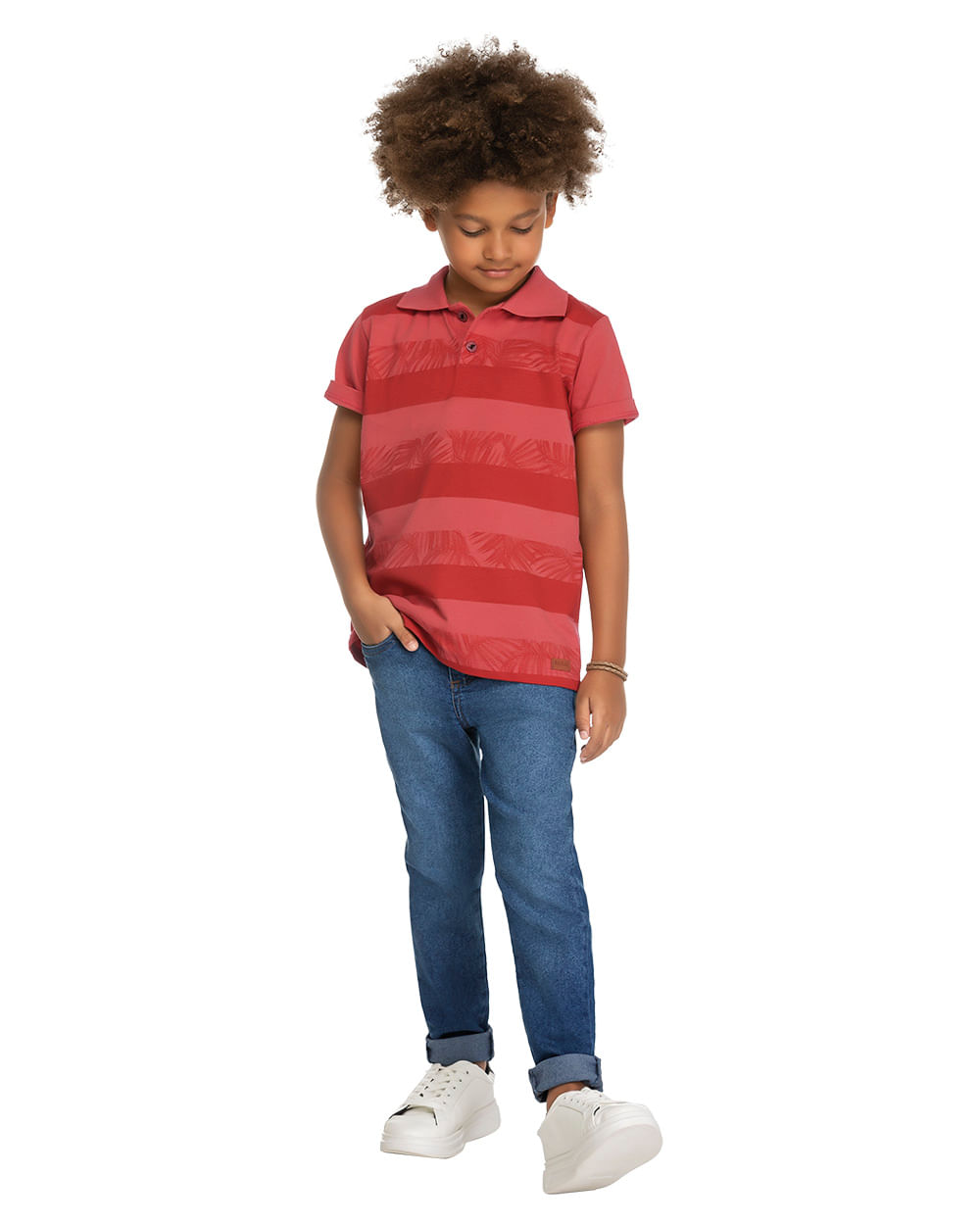 Camisa Polo Infantil ReiRex