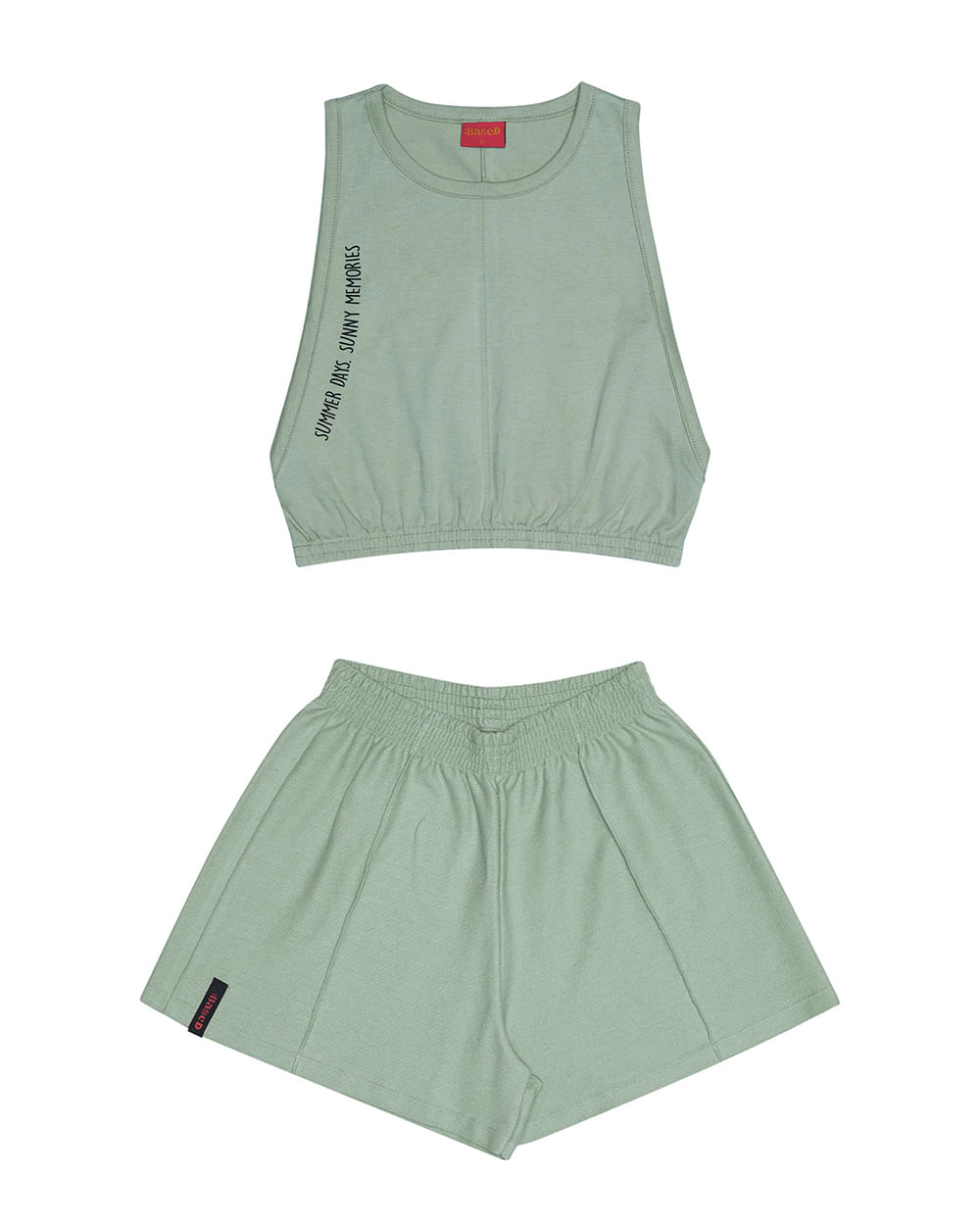 Conjunto Regata e Shorts Feminino  Based