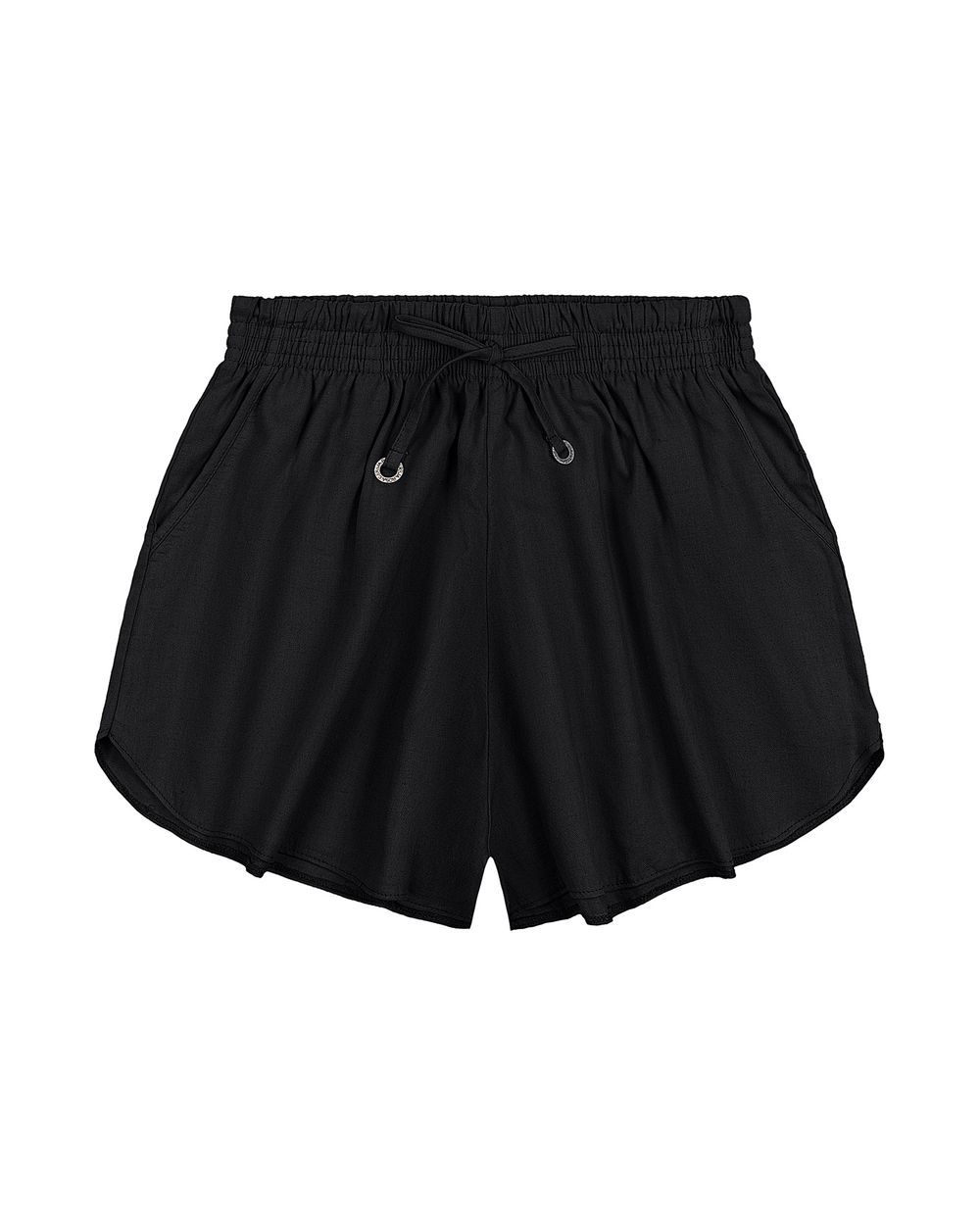 Shorts de Linho Cereja Rosa