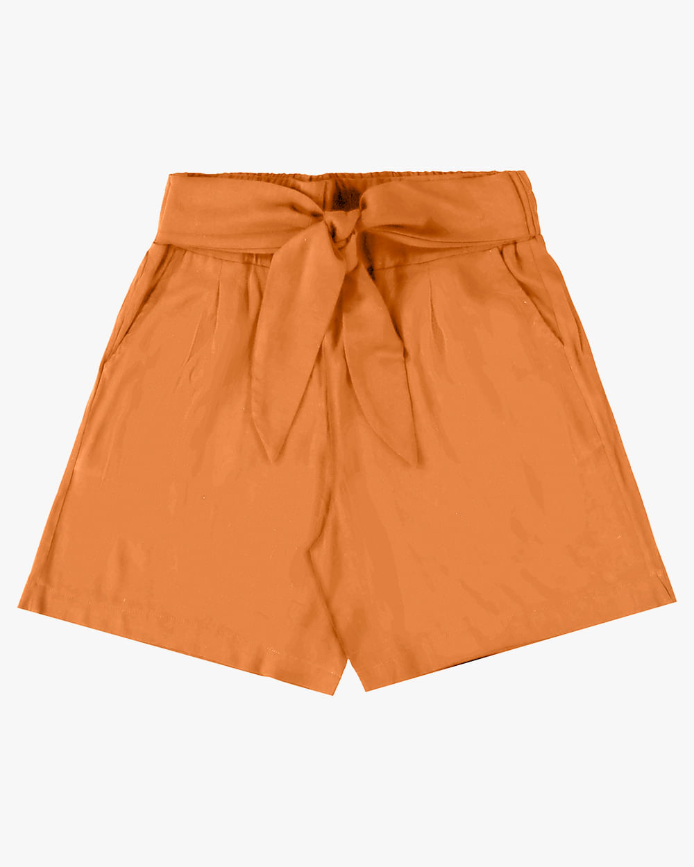 Bermuda Jorts Feminina em Viscose - Cereja Rosa - Orange