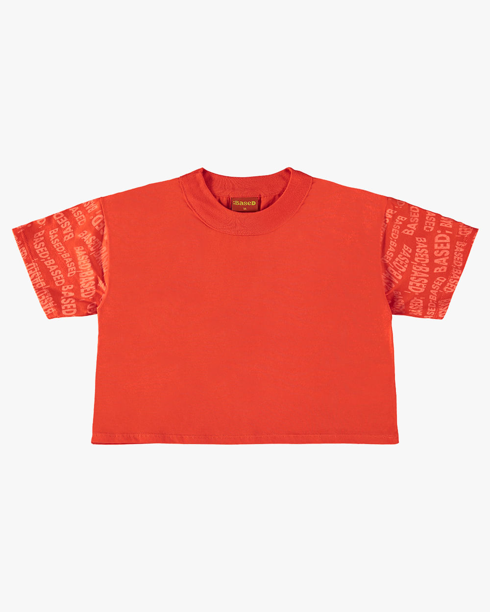 Blusa Juvenil com Mangas Estampada - BaseD - Carrot