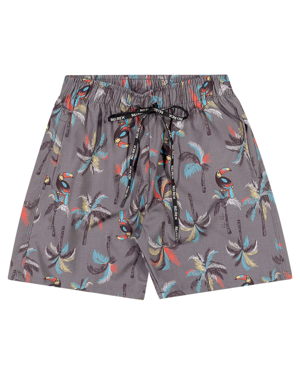 Bermuda de Praia Menino ReiRex Estampada